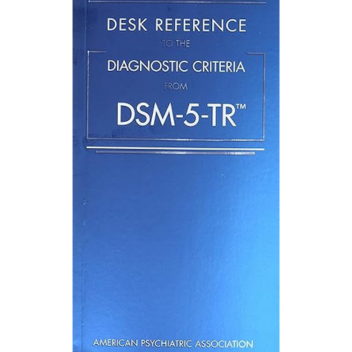 DSM - 5TR 5th Edition | Desk Reference to the Diagnostic Criteria | English
