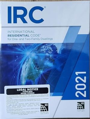 2021 International Residential Code (International Code Council Series) 1st Edition